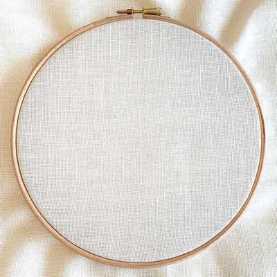50 x 75 cm Punch Naald Linnen | Ecologische punchstof voor 3 maten punch naald set of andere punch naalden van 2-3,5 mm dikte