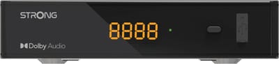 Strong SRT 7030 TV set-top box Satelliet HD Zwart