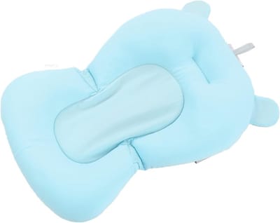 Verstelbare Baby Badzit voor Veiligheid en Comfort in de Badkuip - Geschikt voor Pasgeborenen (Blauw)