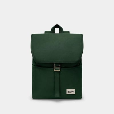 Hindbag Rugtas Gustave Spar groen – Duurzame Dagrugzak van Biologisch GOTS Katoen