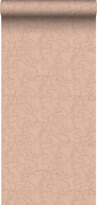 ESTAhome behang koraal licht terracotta - 50 x 900 cm - 139502