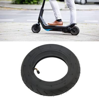 Allecta - Rubberen Banden voor Elektrische Scooters 10 inch - Set van 10x2.125 met Binnenband - Duurzame Vervangingsbanden met Anti-lek Technologie