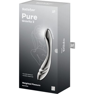 Satisfyer - Pure Gravity 3 - RVS Dildo