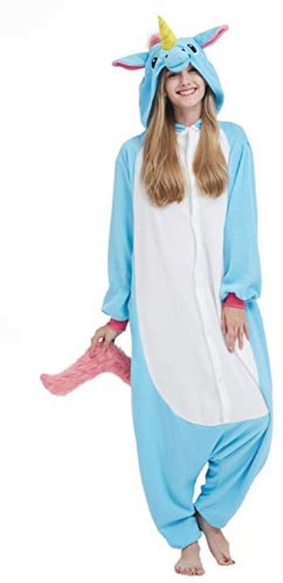 Leuke Uniseks Dierencosplay Pyjama voor Volwassenen - Halloween Kostuum Jumpsuit Homewear