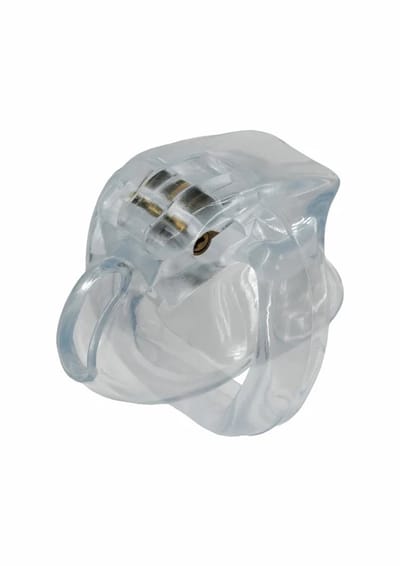 Hidden Desire Kuisheidskooien - Clear Control Cock Cage X-Short