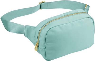 Cross Body Bag - heuptas - buideltas - fanny pack - reis / vakantie / festival / wandel tasje - Mint - Bagbase