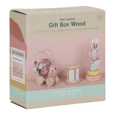 Little Dutch Giftset 3-delig Fairy Garden FSC Baby- en peuterspeelgoed Badspeelgoed Houten speelgoed