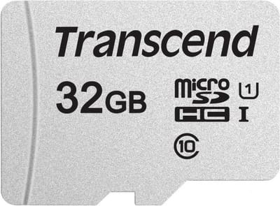 Transcend Premium 300S microSDHC-kaart 32 GB Class 10, UHS-I, UHS-Class 1