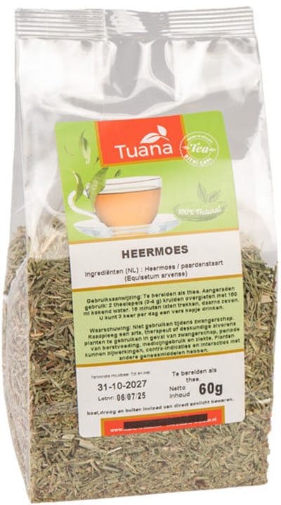Tuana Kruiden - Heermoes / Paardenstaart Gesneden 60g - At Kuyruğu Otu - TUTHEE032