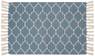 Clayre & Eef Vloerkleed Beige Katoen