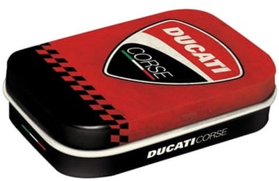 Mint Doosje Ducati Corse - Logo Racing (Inclusief Pepermuntjes)