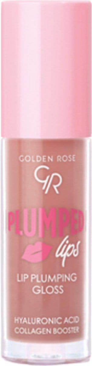 Golden Rose - Lip Plumping Gloss - 207 - Nude Roze