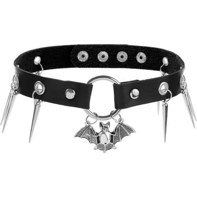 Halloween Gothique Rock Rue Y2K Collier Femme Quotidien Vacances Fête Spectacles Port Journée de la Saint-Valentin Mode Cadeaux black