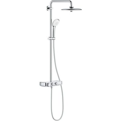 GROHE Euphoria Smartcontrol 260 Regendouche - Ã¸ 26 cm - met verstelbare wandbevestiging - chroom - 26509000