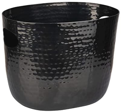 Aluminium wijn- en champagnekoeler voor 1-2 flessen - 25,5 x 19 x 20 cm