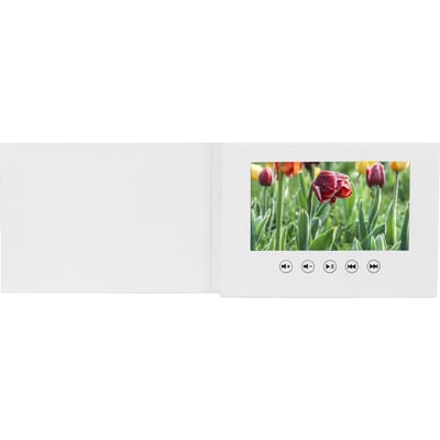Video Wenskaart Video Brochure Elektronische Wenskaart met LCD-scherm voor Verjaardagscadeau Vaderdag Moederdag 7 Inch 1500mAh Li Ion Battery