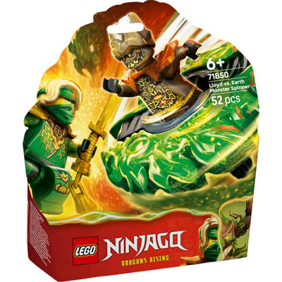 LEGO Ninjago Lloyd vs. aardemonster in spinner 71850 Bouwsets