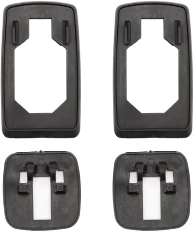 Dailygoods- Deurafdichting Sterke Afdichting - Deurafdichtingskit - Afdichtingsstrip - Vervanging Deurkruk - ABS-Kunststof - Voor Golf 3 III Cabrio - Deurklinkafdichting
