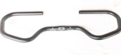Comfortabel Fietsstuur Aluminium 600mm Breed met Schuimhoezen voor Lange Afstanden