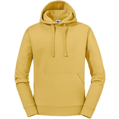 Russell Heren Authentieke Hoodie (Mosterd Geel)
