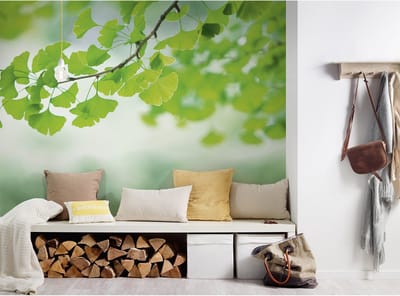Fotobehang Ginkgo DD115069 A.S. Création XXL 5 | Fotobehang online webshop