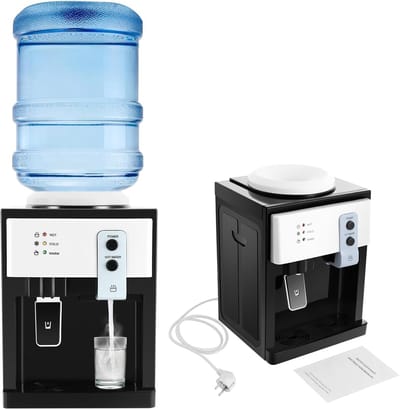 Elektrische Waterdispenser - Warm Koud Water - Direct Drinkwater - Energiebesparend - 4.9 Liter - Wit