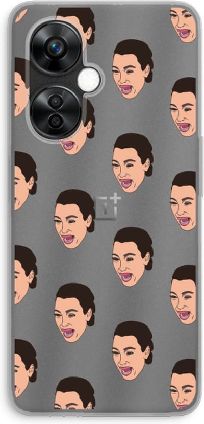 Case Company® - Hoesje geschikt voor OnePlus Nord CE 3 Lite hoesje - Ugly Cry Call - Soft Cover Telefoonhoesje - Bescherming aan alle Kanten en Schermrand