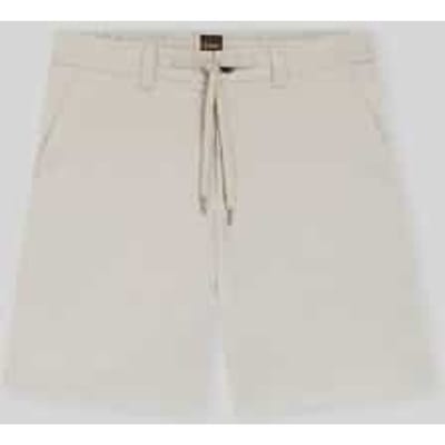 regular fit korte chino van katoenmix