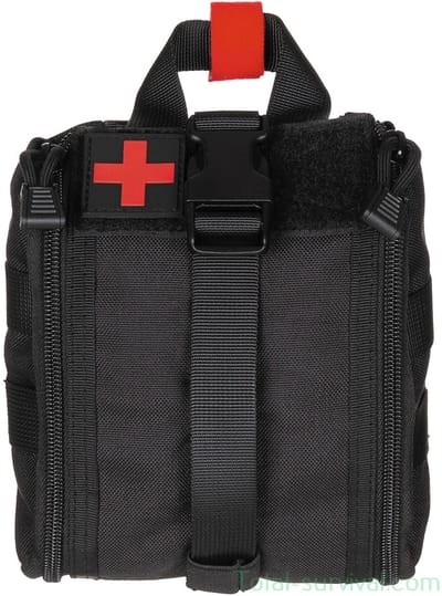 MFH Tactische Tas, EHBO, klein, "MOLLE", zwart