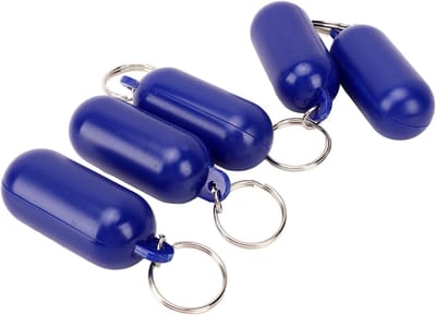 Vlotter Sleutelhanger Set van 5 Stuks voor Zeilen, Boottocht en Watersport Accessoires