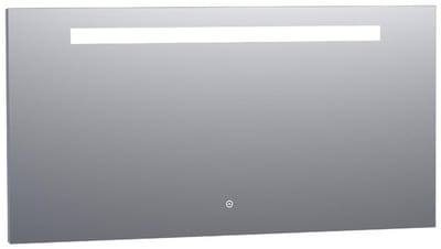 Brauer Garnet Spiegel - Rechthoekig - 140 cm - met Directe LED-Verlichting - Dimbaar - met Touchbediening