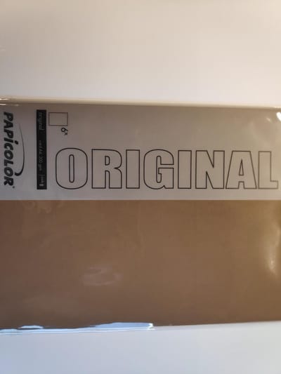 Papicolor Original Papier A4 200 gsm 6 Sheets Nootbruin