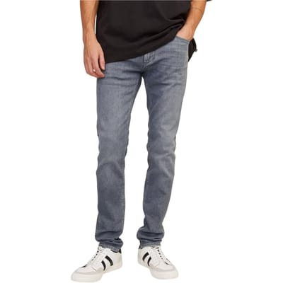 Jack And Jones Heren Liamevan 5-Pockets Slim Jeans (Grijze Denim)