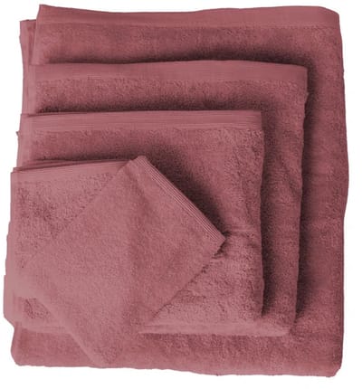Linolux Washand Home Plum – Set van 6 – 100% Katoen – 580 g/m² – Zacht & Absorberend