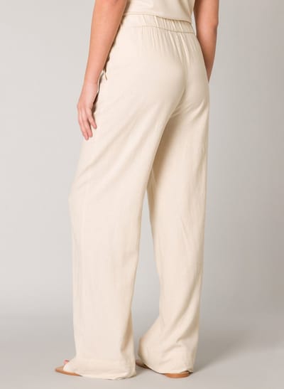 BASE LEVEL Yul Pants - Light Beige - maat 36