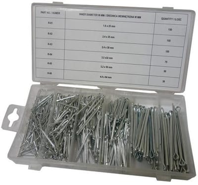 Yato - Bevestigingsringen - Professioneel Zwart - 555 Stuks