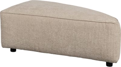 Zuiver Hunter Bank Element Rond Hoek Rechts Sand