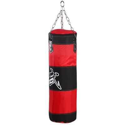 Lege Training Boksen Haak Trap Zandzak Gevecht Karate Stoot Stoot Zandzak Zandzak rood