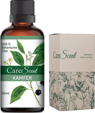 CareScent Kamfer Olie - Etherisch - Aromatherapie - Essentiële Olie - Geur Aroma Diffuser - 50 ml