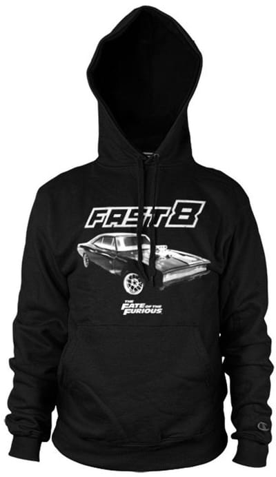 The Fast And The Furious Hoodie/trui -XL- Fast 8 Dodge Zwart