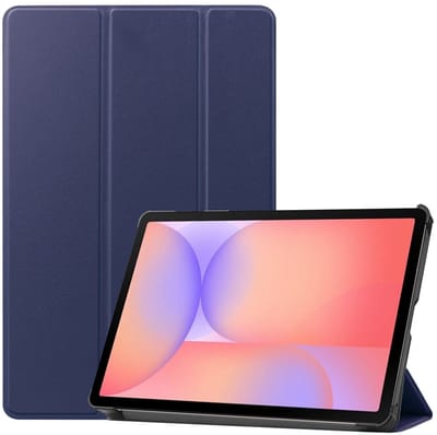 Coverup Tablethoes geschikt voor Samsung Galaxy Tab S10 Lite Hoesje - Tri-Fold Book Case met Wake/Sleep - Blauw
