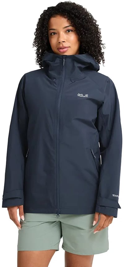 Jack Wolfskin Litestride 3in1 Jas Blauw M Vrouw