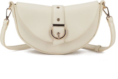 Giuliano kunstlederen schoudertas Giacinta - Beige - Dames