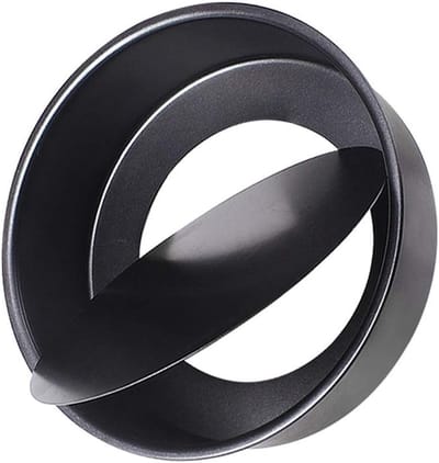Taartvorm - Springvorm - Bakken Thuis - Losse Bodem - 6 of 8 inch - Zilver
