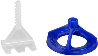 Tegelnivelleersysteem - 100 Stuks - Tegel Levelling Systeem voor Vloer en Wand - Herbruikbare Tegelafstandhouders - Voor Perfecte Vlakheid- 1 mm