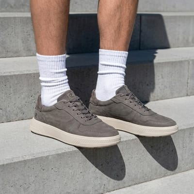 Ecco Ecco Move M Sneakers grijs Leer