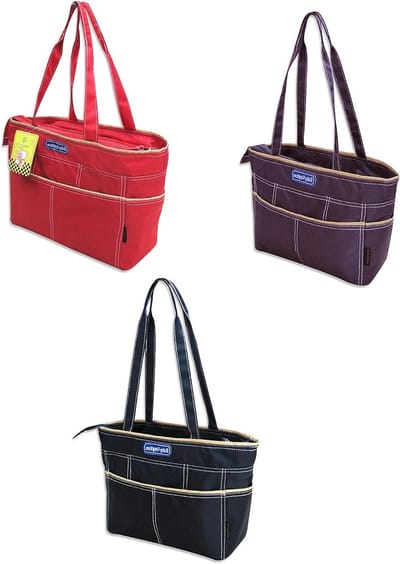 Baby Luiertas - Verzorgingstas Babybag - Baby Verzorgen Onderweg - Waterafstotend Polyester - 40 x 30 x 20 cm - Rood