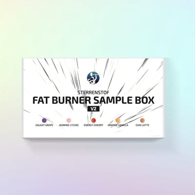 Sterrenstof FatBurner Sample Box V2 - FatBurner Proefpakket - 5 smaken - Afvallen - Vermindert het Hongergevoel