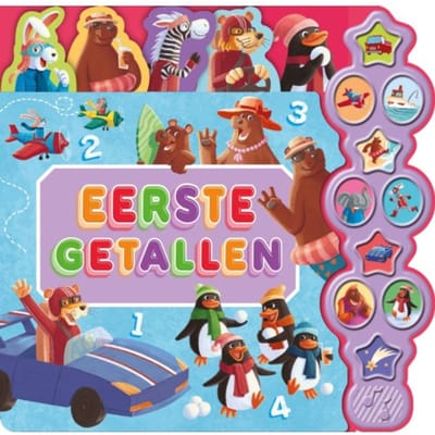 Eerste Getallen - Geluidenboek 10 Geluiden - Daisy Edwards