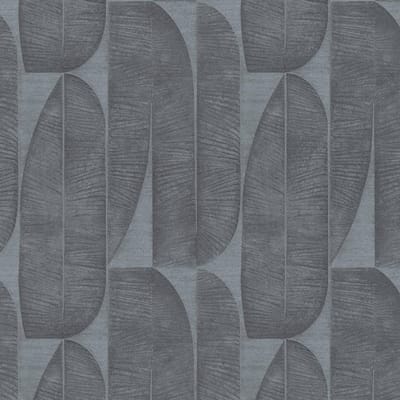Grafisch behang Profhome 396584-GU vliesbehang licht gestructureerd design mat grijs antraciet 5,33 m2